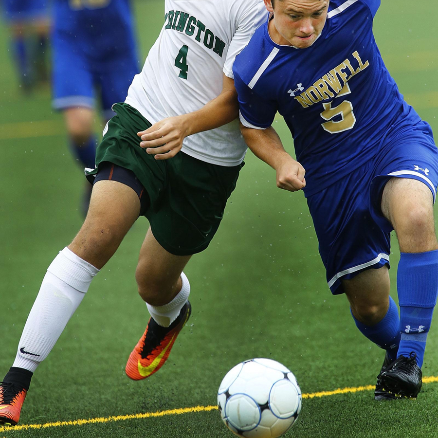 Boys Soccer Button